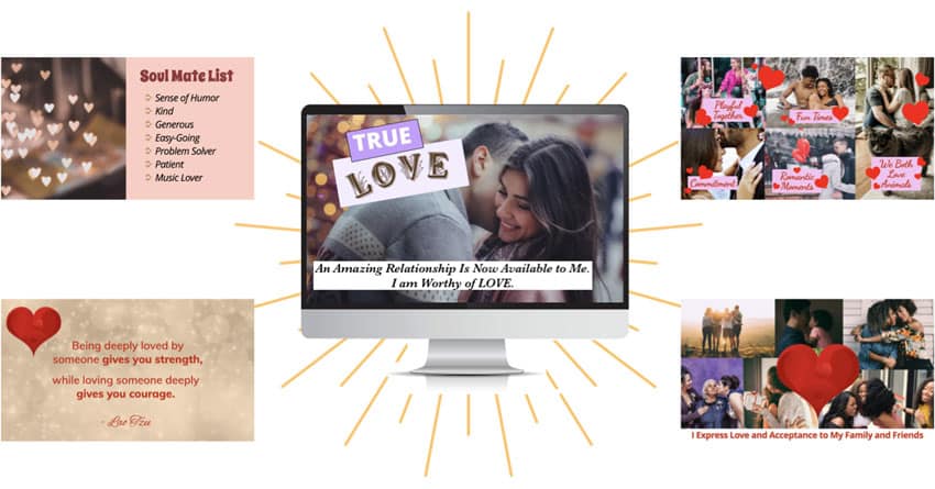 Digital Vision Board Presentation